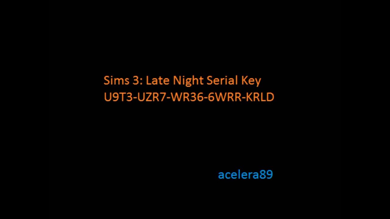 The Sims 3 Ambitions Serial Key