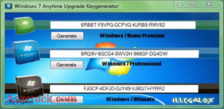 windows 7 home premium anytime upgrade key